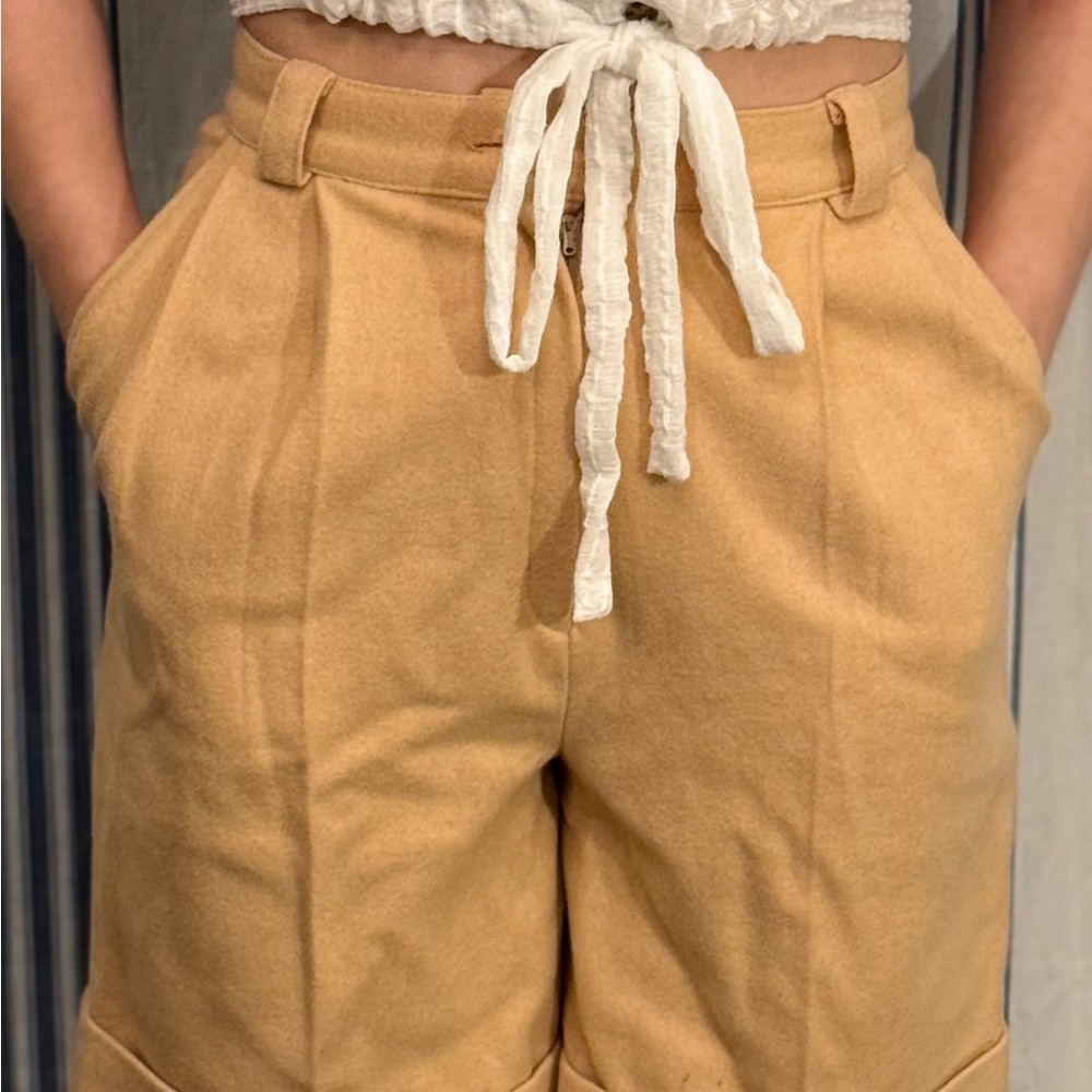 Classic Tan Women's Bermudas